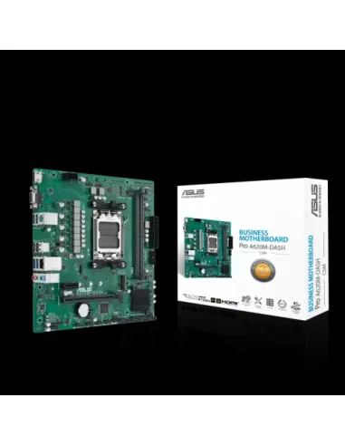 ASUS PRO A620M-DASH-CSM AMD A620 Zócalo AM5 micro ATX
