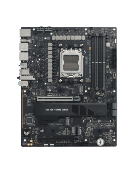 PLACA ASUS TUF GAMING X870E-PLUS WIFI7,AMD,AM5,X870E,4DDR5,256GB,1HDMI+2USB4,4SATA3+4M.2,2.5GBLAN+WIFI7+BT5.4,9USB3.2,ATX