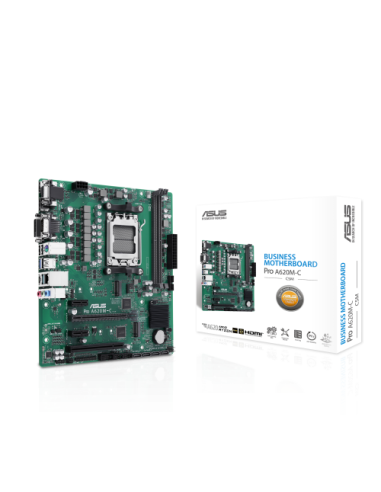 ASUS PRO A620M-C-CSM AMD A620 Zócalo AM5 micro ATX