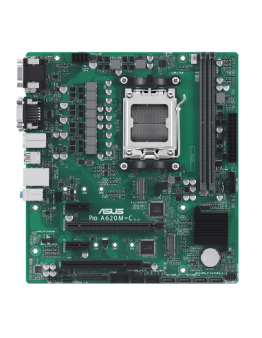 ASUS PRO A620M-C-CSM AMD A620 Zócalo AM5 micro ATX