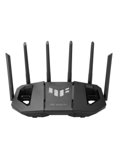 ASUS 90IG0A30-MO9C00 router inalámbrico 2.5 Gigabit Ethernet Tribanda (2.4 GHz / 5 GHz / 6 GHz) Negro