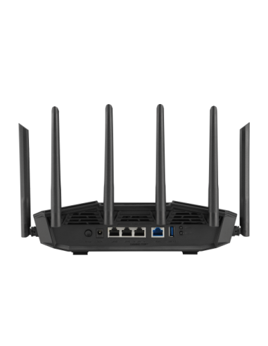 ASUS 90IG0A30-MO9C00 router inalámbrico 2.5 Gigabit Ethernet Tribanda (2.4 GHz / 5 GHz / 6 GHz) Negro