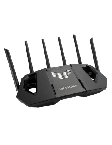 ASUS 90IG0A30-MO9C00 router inalámbrico 2.5 Gigabit Ethernet Tribanda (2.4 GHz / 5 GHz / 6 GHz) Negro