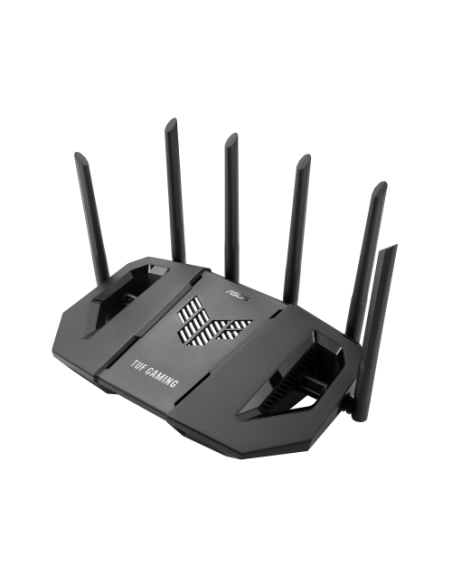 ASUS 90IG0A30-MO9C00 router inalámbrico 2.5 Gigabit Ethernet Tribanda (2.4 GHz / 5 GHz / 6 GHz) Negro