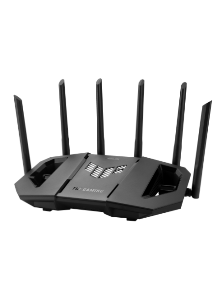 ASUS 90IG0A30-MO9C00 router inalámbrico 2.5 Gigabit Ethernet Tribanda (2.4 GHz / 5 GHz / 6 GHz) Negro