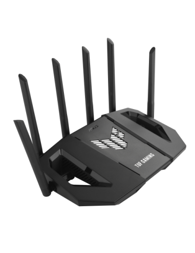 ASUS 90IG0A30-MO9C00 router inalámbrico 2.5 Gigabit Ethernet Tribanda (2.4 GHz / 5 GHz / 6 GHz) Negro