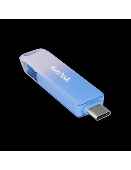 SanDisk Creator Phone Drive unidad flash USB 256 GB USB Type-C / Lightning 3.2 Gen 1 (3.1 Gen 1) Azul, Lila