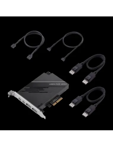 ASUS USB4 PCIe Gen4 Card tarjeta y adaptador de interfaz Interno DisplayPort, USB Tipo C