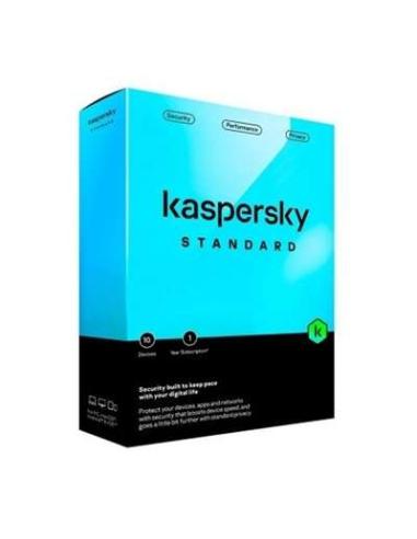SOFTWARE KASPERSKY STANDARD 10 DISPOSITIVOS 1 AÑO / KL1041S5KFS-MSBES