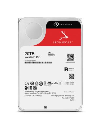 HD SATA III 20TB SEAGATE IRONWOLF 7200 RPM 256MB ST20000NT001