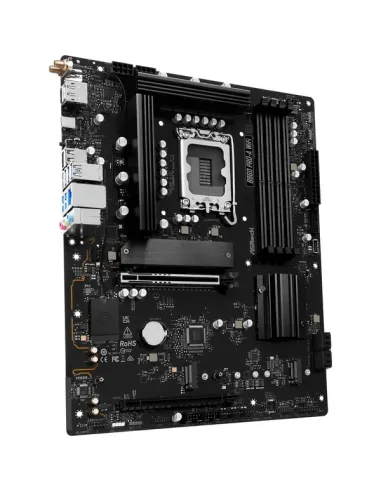 PLACA ASROCK A620AM PRO RS WIFI,AMD,AM5,A620A,4DDR5,256GB,HDMI+DP,2SATA6+2M.2,7USB3.2,2.5GBLAN+WIFI6E+BT5.2,MATX