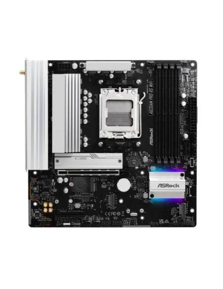 PLACA ASROCK A620AM PRO RS WIFI,AMD,AM5,A620A,4DDR5,256GB,HDMI+DP,2SATA6+2M.2,7USB3.2,2.5GBLAN+WIFI6E+BT5.2,MATX