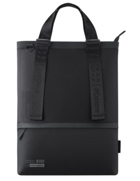 ASUS Vivobook 3-in-1 Bag mochila Mochila de senderismo Negro Cuero, Poliéster