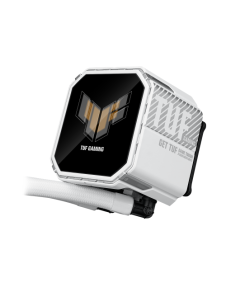ASUS TUF Gaming LC III 360 ARGB LCD White Edition Carcasa del ordenador Sistema de refrigeración líquida todo en uno 12 cm Blanc