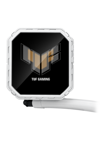 ASUS TUF Gaming LC III 360 ARGB LCD White Edition Carcasa del ordenador Sistema de refrigeración líquida todo en uno 12 cm Blanc