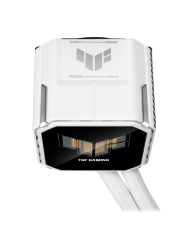 ASUS TUF Gaming LC III 360 ARGB LCD White Edition Carcasa del ordenador Sistema de refrigeración líquida todo en uno 12 cm Blanc