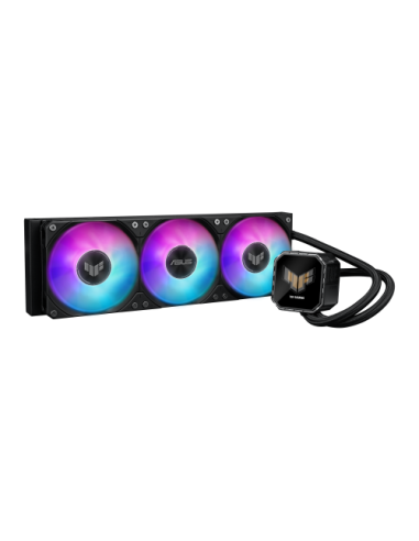 ASUS TUF Gaming LC III 360 ARGB LCD Carcasa del ordenador Sistema de refrigeración líquida todo en uno 12 cm Negro
