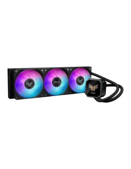 ASUS TUF Gaming LC III 360 ARGB LCD Carcasa del ordenador Sistema de refrigeración líquida todo en uno 12 cm Negro