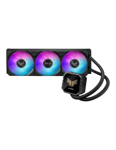 ASUS TUF Gaming LC III 360 ARGB LCD Carcasa del ordenador Sistema de refrigeración líquida todo en uno 12 cm Negro