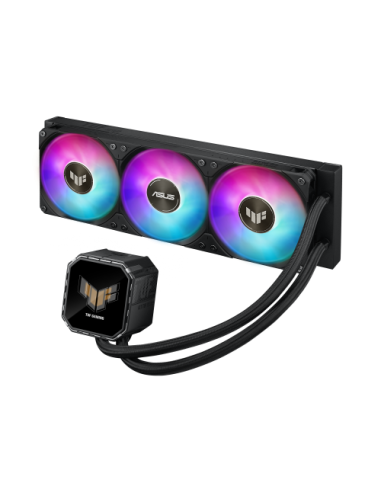ASUS TUF Gaming LC III 360 ARGB LCD Carcasa del ordenador Sistema de refrigeración líquida todo en uno 12 cm Negro