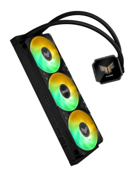 ASUS TUF Gaming LC III 360 ARGB LCD Carcasa del ordenador Sistema de refrigeración líquida todo en uno 12 cm Negro