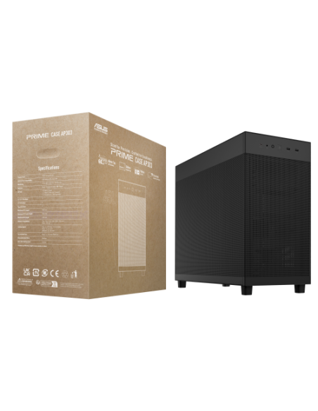 ASUS Prime AP303 Mesh Midi Tower Negro