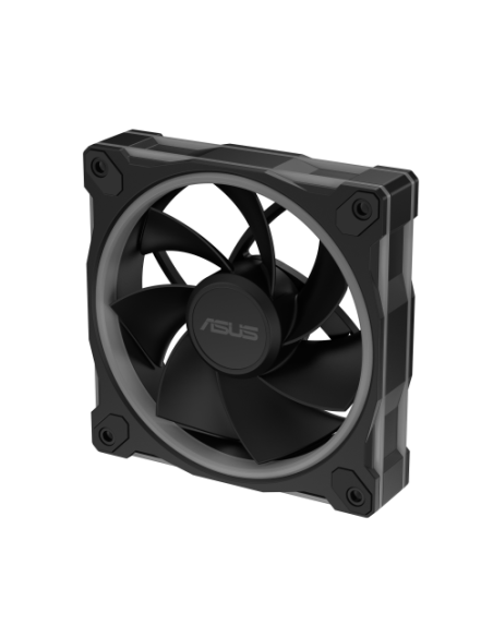 ASUS Prime MR120 Fan ARGB Reverse Black Carcasa del ordenador Ventilador 12 cm Negro