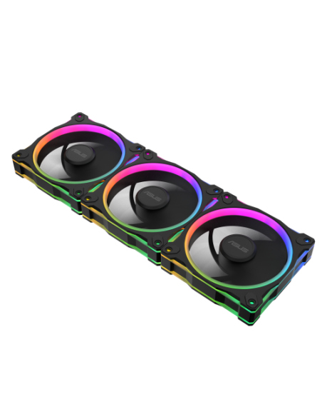 ASUS Prime MR120 Fan ARGB Reverse Black 3in1 Carcasa del ordenador Ventilador 12 cm Negro 3 pieza(s)