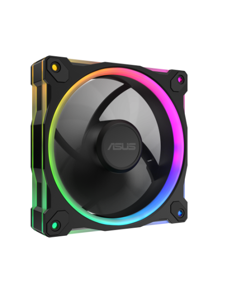 ASUS Prime MR120 Fan ARGB Reverse Black 3in1 Carcasa del ordenador Ventilador 12 cm Negro 3 pieza(s)