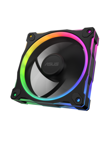 ASUS Prime MR120 Fan ARGB Reverse Black 3in1 Carcasa del ordenador Ventilador 12 cm Negro 3 pieza(s)