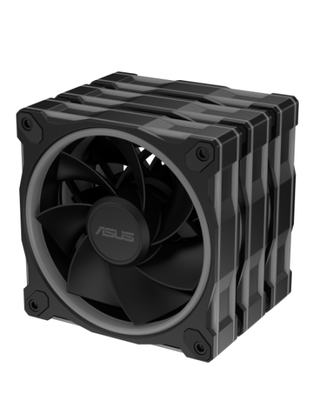 ASUS Prime MR120 Fan ARGB Reverse Black 3in1 Carcasa del ordenador Ventilador 12 cm Negro 3 pieza(s)