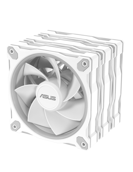 ASUS Prime MR120 Fan ARGB Reverse White 3in1 Carcasa del ordenador Ventilador 12 cm Blanco 3 pieza(s)