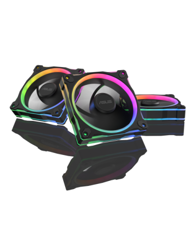 ASUS Prime MR120 Fan ARGB Black 3in1 Carcasa del ordenador Ventilador 12 cm Negro