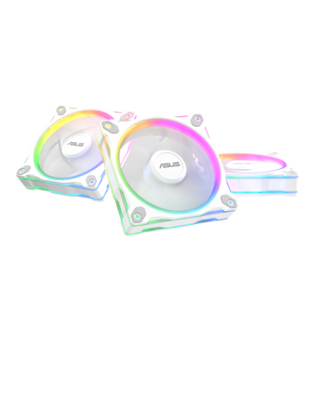 ASUS Prime MR120 Fan ARGB White 3in1 Carcasa del ordenador Ventilador 12 cm Blanco