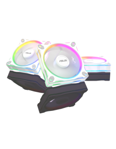 ASUS Prime MR120 Fan ARGB White 3in1 Carcasa del ordenador Ventilador 12 cm Blanco 2