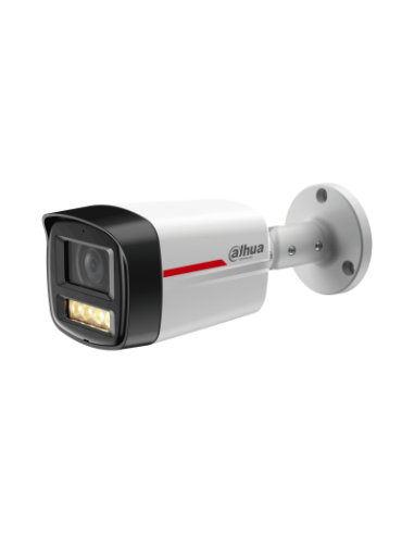 (DH-IPC-HFW2249TLP-S-LED-0280B-PRO) DAHUA CAMARA IP WIZCOLOR BULLET WIZSENSE SERIE 2 2MP CON INTELIGENCIA ARTIFICIAL SOPORTA MIC