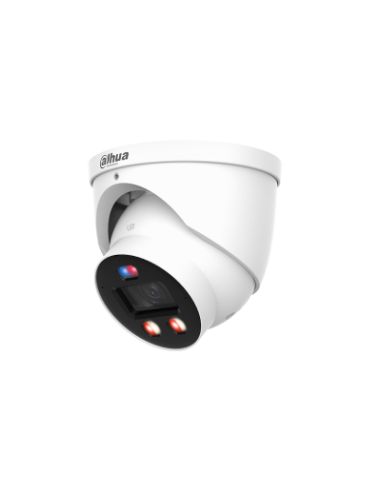 (DH-IPC-HDW3449HP-AS-PV-0280B-PRO) DAHUA CAMARA IP WIZCOLOR TURRET WIZSENSE SERIE 3 4MP CON INTELIGENCIA ARTIFICIAL, SOPORTA MIC