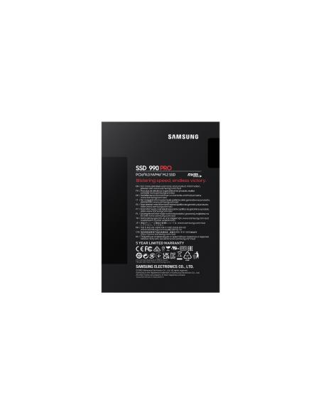 HD SSD 1TB SAMSUNG M.2 2280 PCIE 4.0 NVME 990 PRO MZ-V9P1T0BW