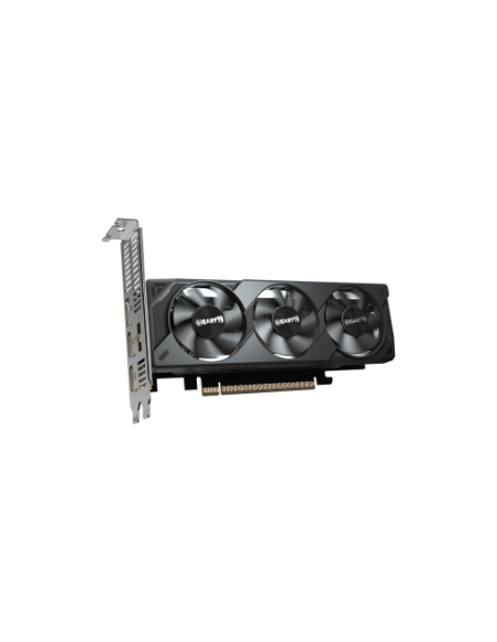 GIGABYTE GeForce RTX 5050 OC Low Profile 8G Tarjeta Gráfica - 8GB GDDR6, 128bit, PCI-E 5.0, 2587MHz Frecuencia del núcleo, 2 x D