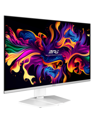 MSI MPG 321URXW QD-OLED pantalla para PC 80 cm (31.5") 3840 x 2160 Pixeles 4K Ultra HD Blanco