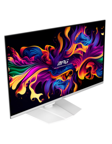 MSI MPG 321URXW QD-OLED pantalla para PC 80 cm (31.5") 3840 x 2160 Pixeles 4K Ultra HD Blanco
