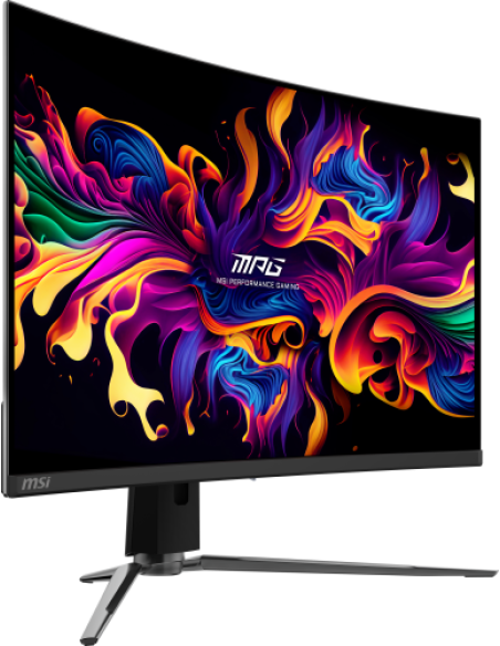MSI MPG 321CURX QD-OLED pantalla para PC 80 cm (31.5") 3840 x 2160 Pixeles 4K Ultra HD Negro
