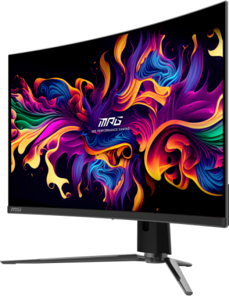 MSI MPG 321CURX QD-OLED pantalla para PC 80 cm (31.5") 3840 x 2160 Pixeles 4K Ultra HD Negro