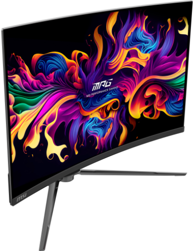 MSI MPG 321CURX QD-OLED pantalla para PC 80 cm (31.5") 3840 x 2160 Pixeles 4K Ultra HD Negro