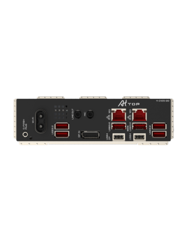 GIGABYTE TRX50 AI TOP-2B Placa Base – Procesadores AMD Ryzen Threadripper PRO 7000, VRM digital de 16+8+4 fases, hasta 5200 MHz 