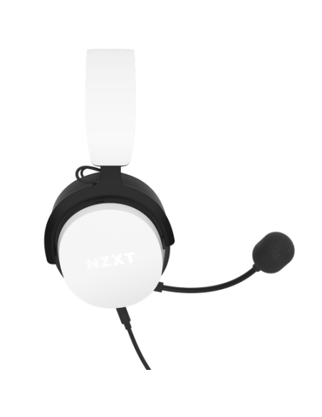 NZXT RELAY AURICULARES CON MICROFONO, DTS, BLANCO