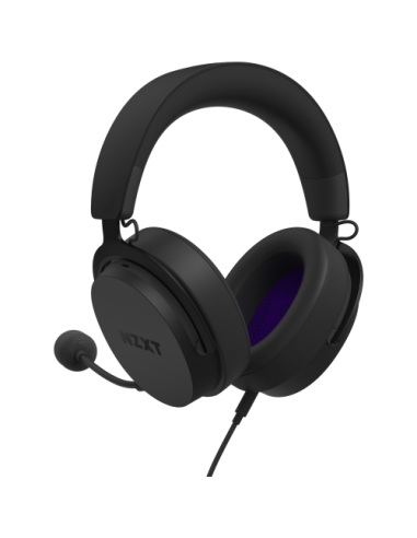 NZXT RELAY AURICULARES CON MICROFONO, DTS, NEGRO