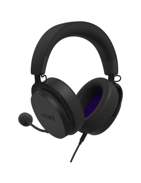 NZXT RELAY AURICULARES CON MICROFONO, DTS, NEGRO