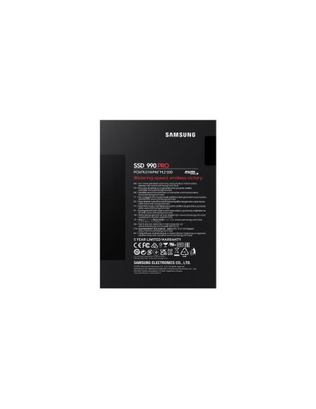 HD SSD 2TB SAMSUNG M.2 2280 PCIE 4.0 990 PRO PS5-PC MZ-V9P2T0BW