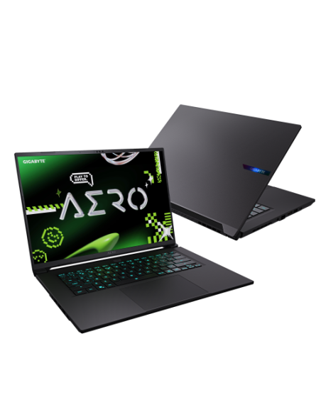 GIGABYTE AERO X16 1VH93ESC64AH Copilot+ PC AMD Ryzen AI 7 350 Portátil 40,6 cm (16") WQXGA 32 GB DDR5-SDRAM 1 TB SSD NVIDIA GeFo